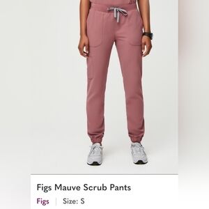 Figs Mauve Jogger Pants Limted Technical Collection